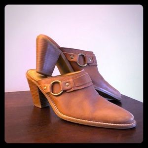 Cool western mules!  Size 9